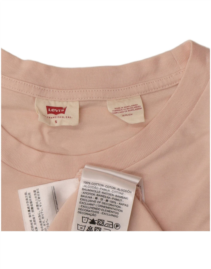 Koszulka damska Levi's Top UK 10 Small Pink Cotton
