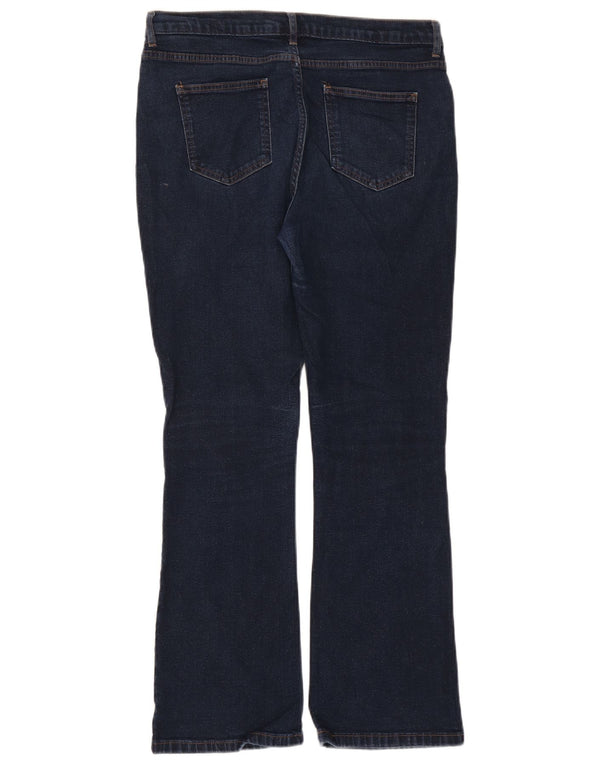 Jeansy damskie Marks & Spencer Slim Bootcut UK 14, duże, W32 L29, granatowe