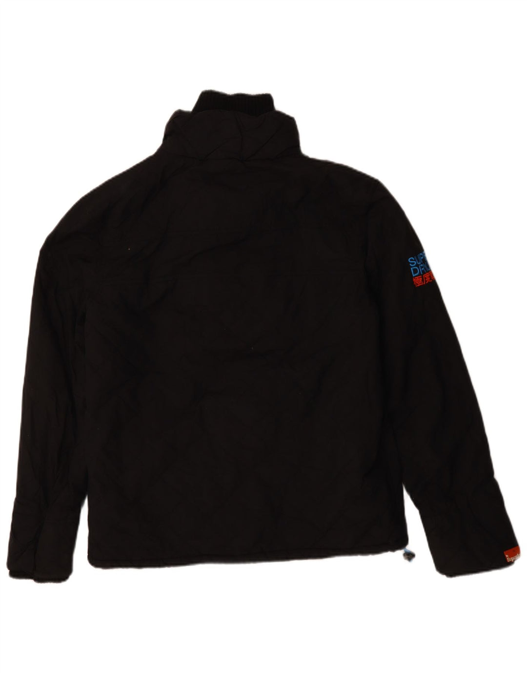 Męska wiatrówka Superdry Windcheater UK 40, duża, czarna, nowoczesna