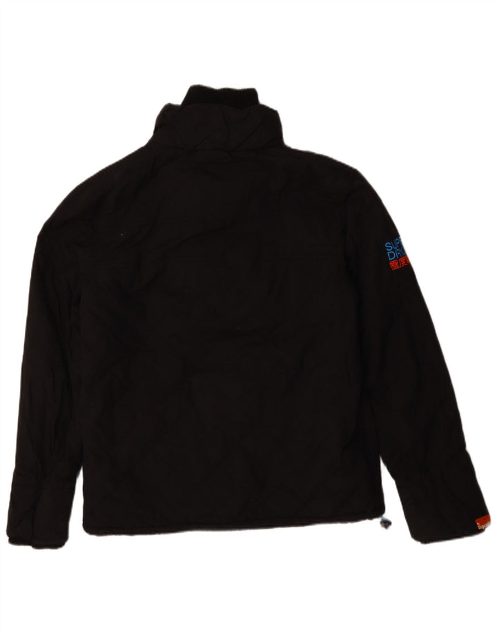 Męska wiatrówka Superdry Windcheater UK 40, duża, czarna, nowoczesna