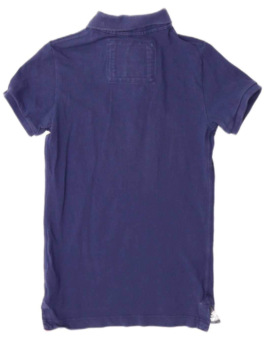 Męska koszulka polo Superdry, mała, granatowa, bawełniana