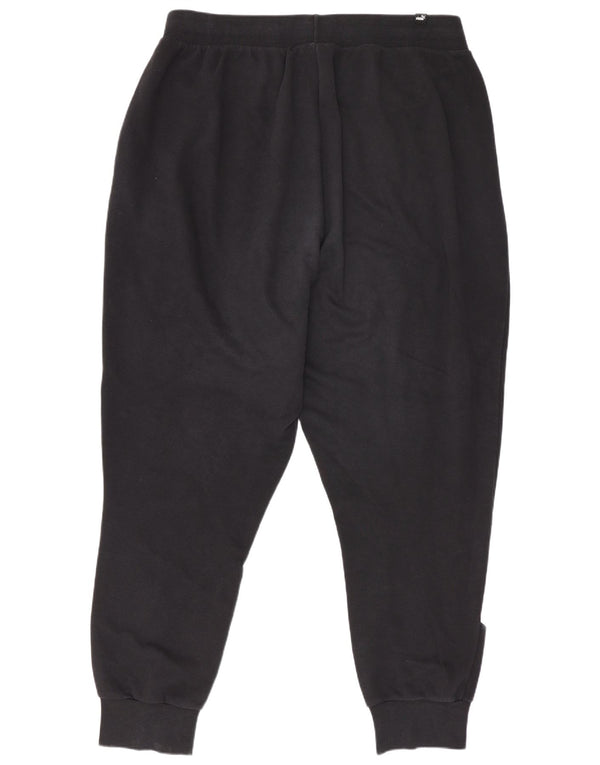 Męskie spodnie dresowe Puma Joggers XL Czarne, bawełniane, z blokami kolorów