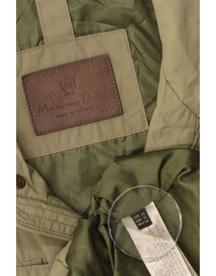 Męska kurtka użytkowa Massimo Dutti UK 42 XL, nylon khaki