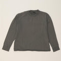 ZARA Womens Oversized Top Long Sleeve UK 10 Small Grey Cotton Vintage Zara and Second-Hand Zara from Messina Hembry 