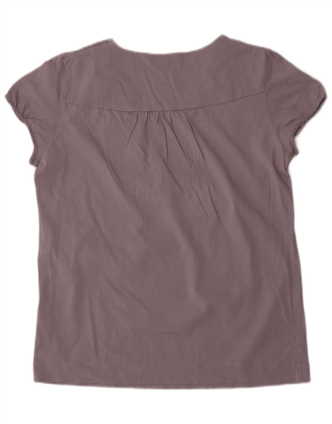 Damska bluzka MASSIMO DUTTI UK 14, duża, szara, bawełniana