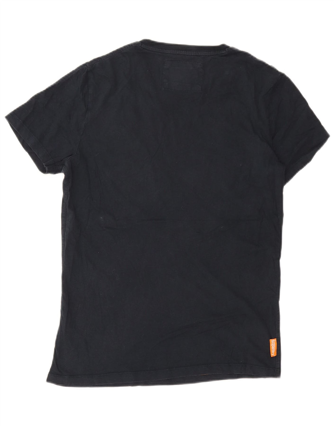 T-shirt męski Superdry, średni, granatowy, bawełniany