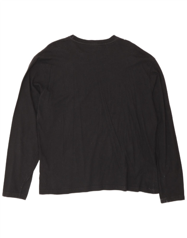 Męski top Levi's z długim rękawem XL, czarna, bawełniana