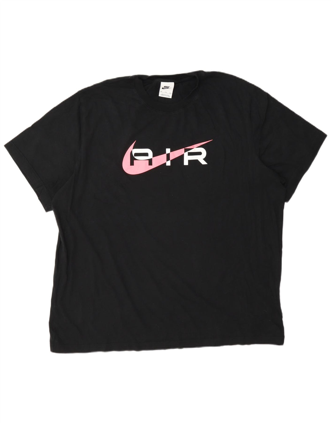 Męski T-shirt z grafiką Nike, 2XL, czarna, bawełniana