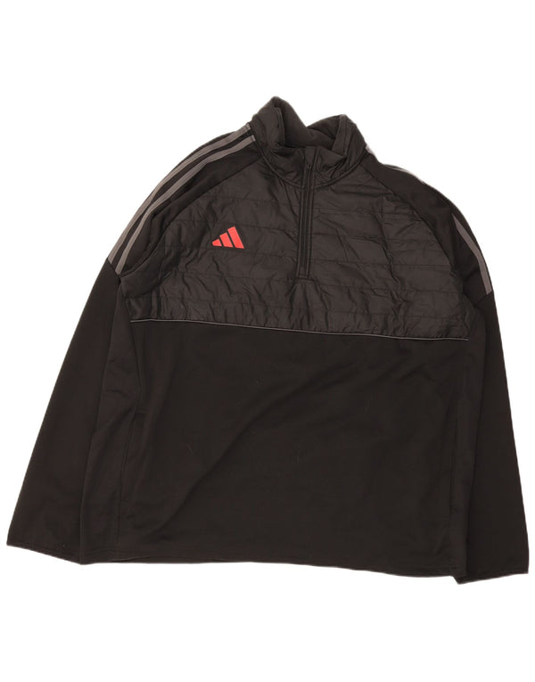 Adidas Męska bluza dresowa Aeroready Top Jacket 2XL Czarny poliester