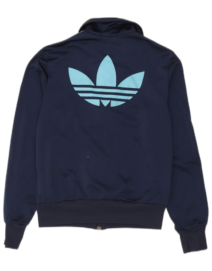 Damska kurtka dresowa Adidas Graphic EU 38 Średni granatowy poliester