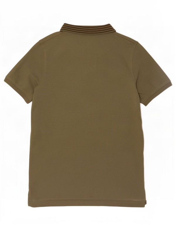 Chłopięca koszulka polo Lyle & Scott, 14-15 lat, bawełna khaki