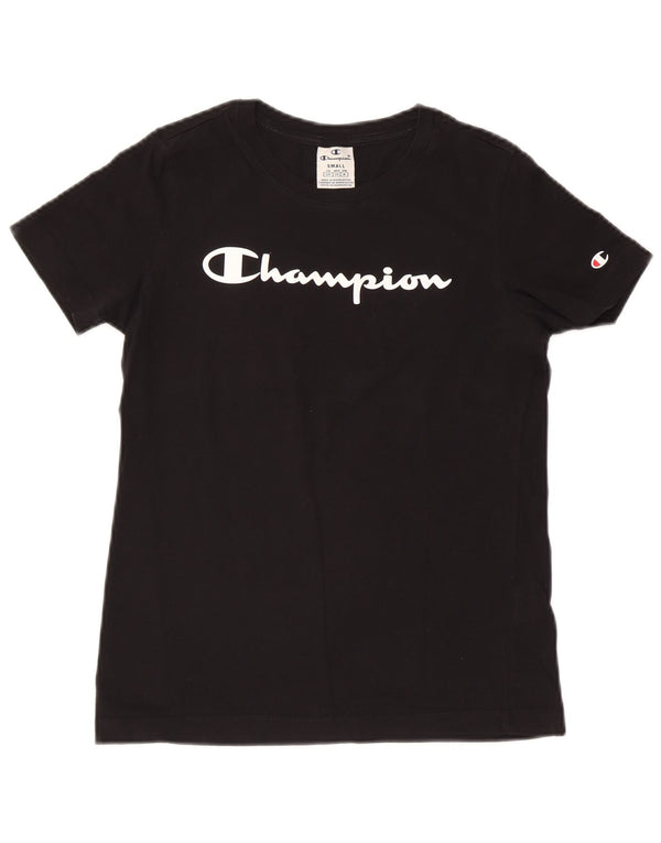 Damska koszulka graficzna Champion Top UK 10 Small Black