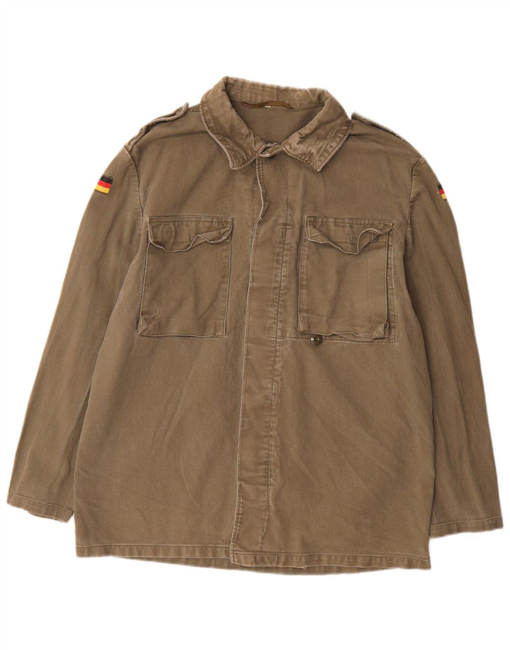 Męska kurtka wojskowa Vintage UK 40 Large Khaki