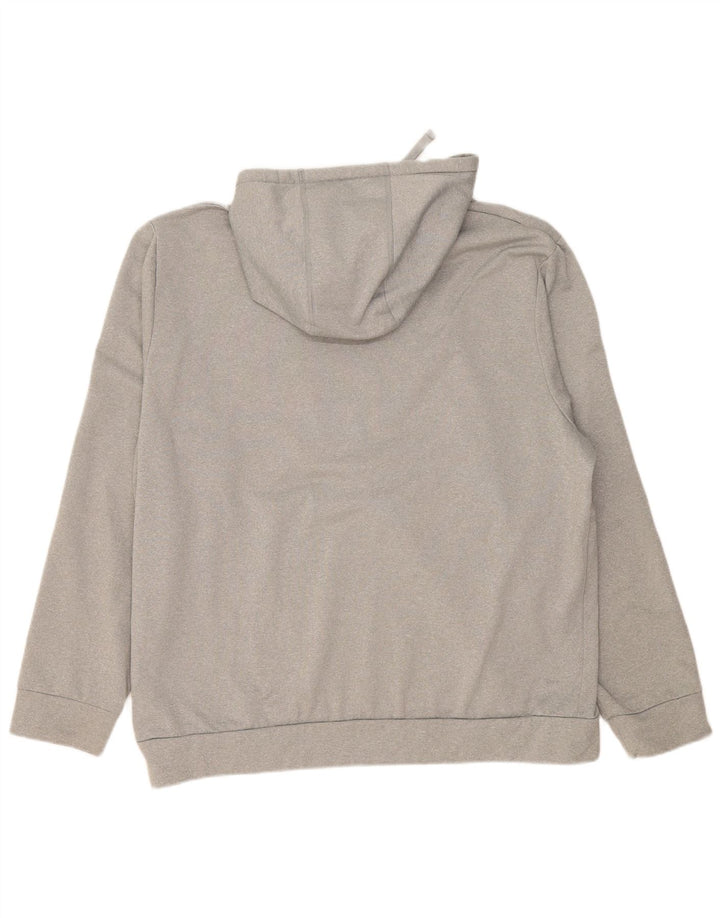 Męski sweter z kapturem The North Face 2XL, szary, nakrapiany poliester