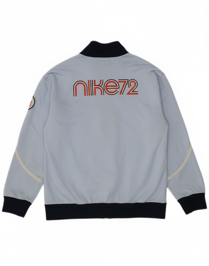 Kurtka dziewczęca Nike Graphic Tracksuit Top 10-11 lat, średni niebieski, blok kolorów