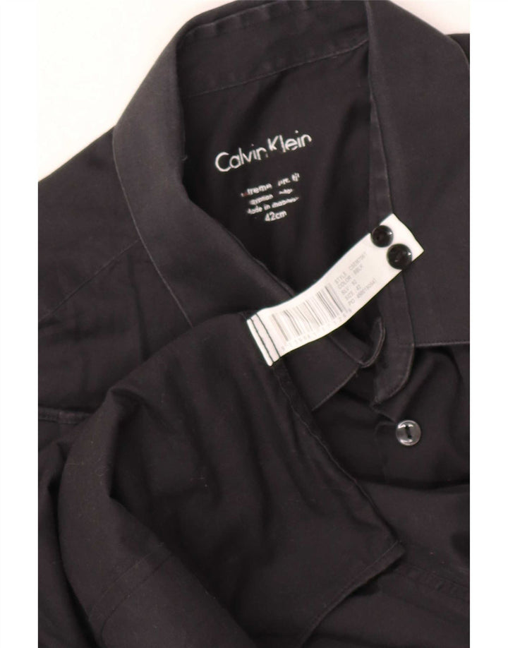 Koszula męska Calvin Klein rozmiar 42, duża czarna