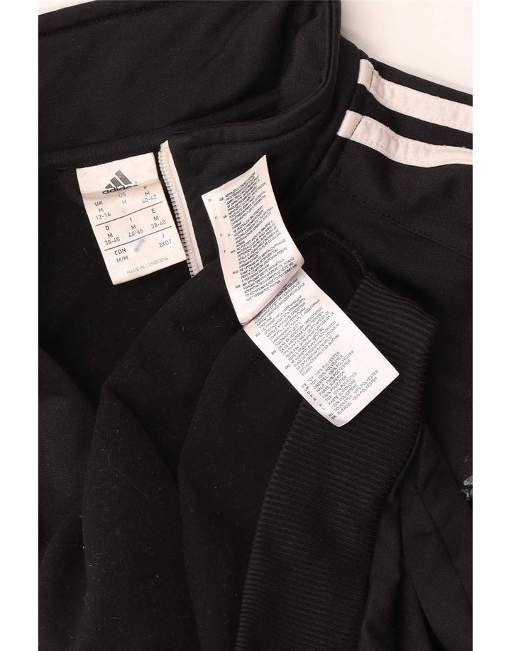 Damska bluza dresowa Adidas UK 12/14 Średni czarny poliester