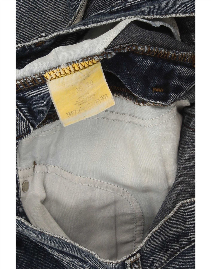 Męskie proste dżinsy Wrangler W36 L30 niebieskie