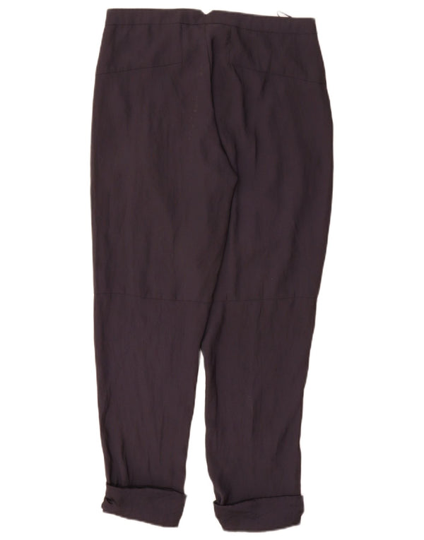 Damskie proste spodnie Topshop UK 6 XS W26 L26 Granatowy poliester