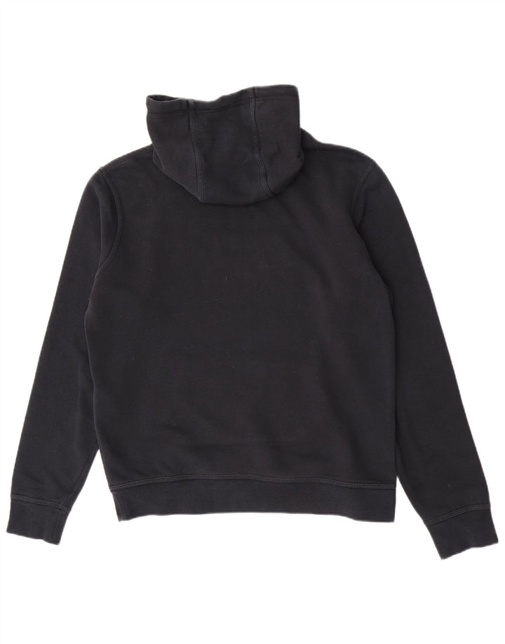 Męski sweter z kapturem Nike z grafiką, średni czarny, bawełniany