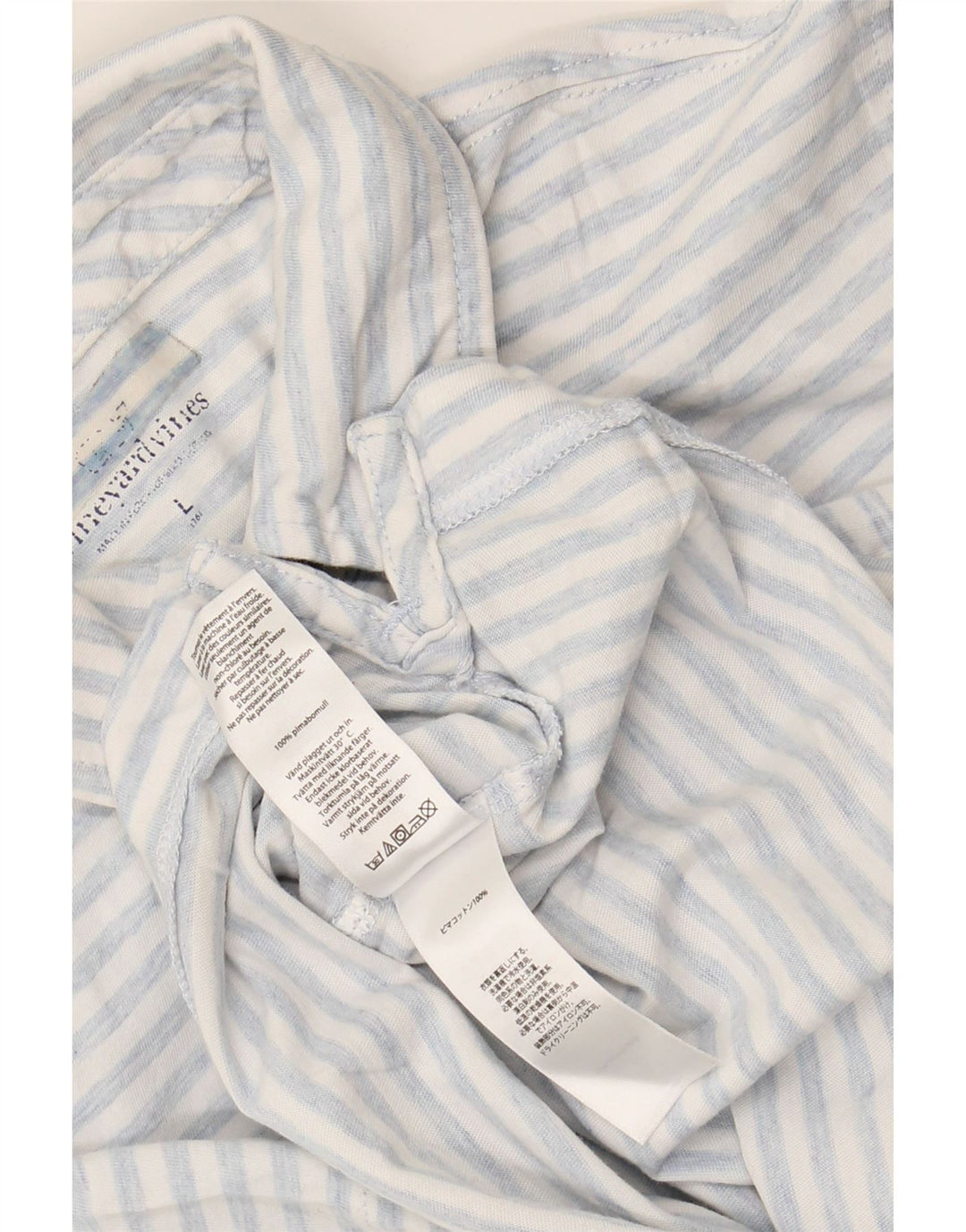 Chłopięca koszulka polo VINEYARD VINES na 15-16 lat, duża, bawełniana w białe paski