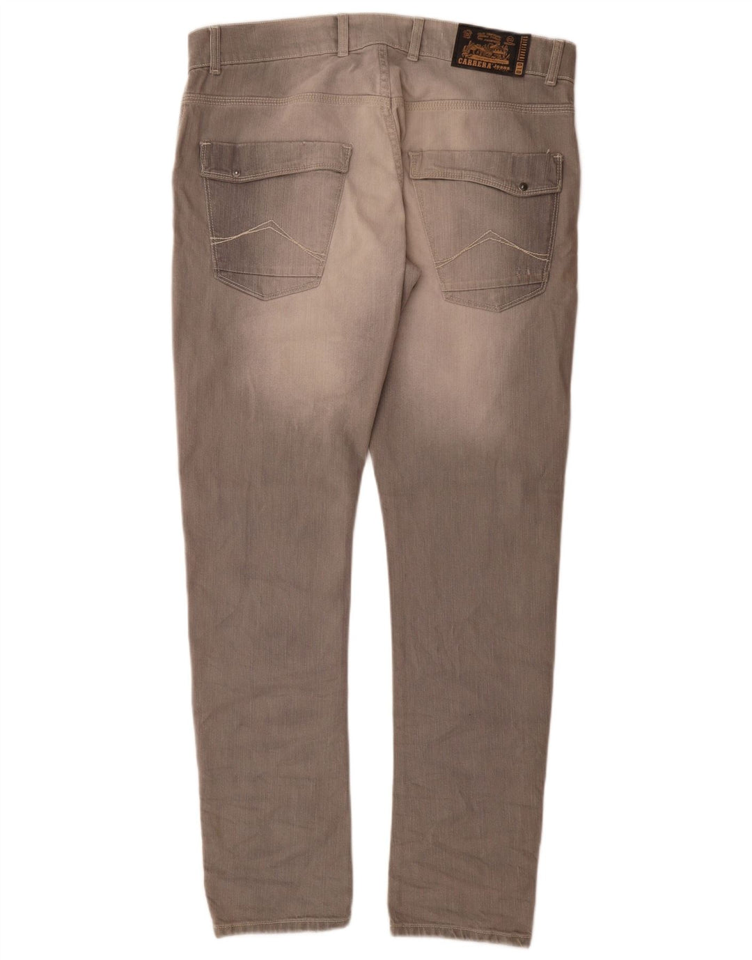 Carrera Męskie 717 Slim Jeans W38 L33 Szara bawełna