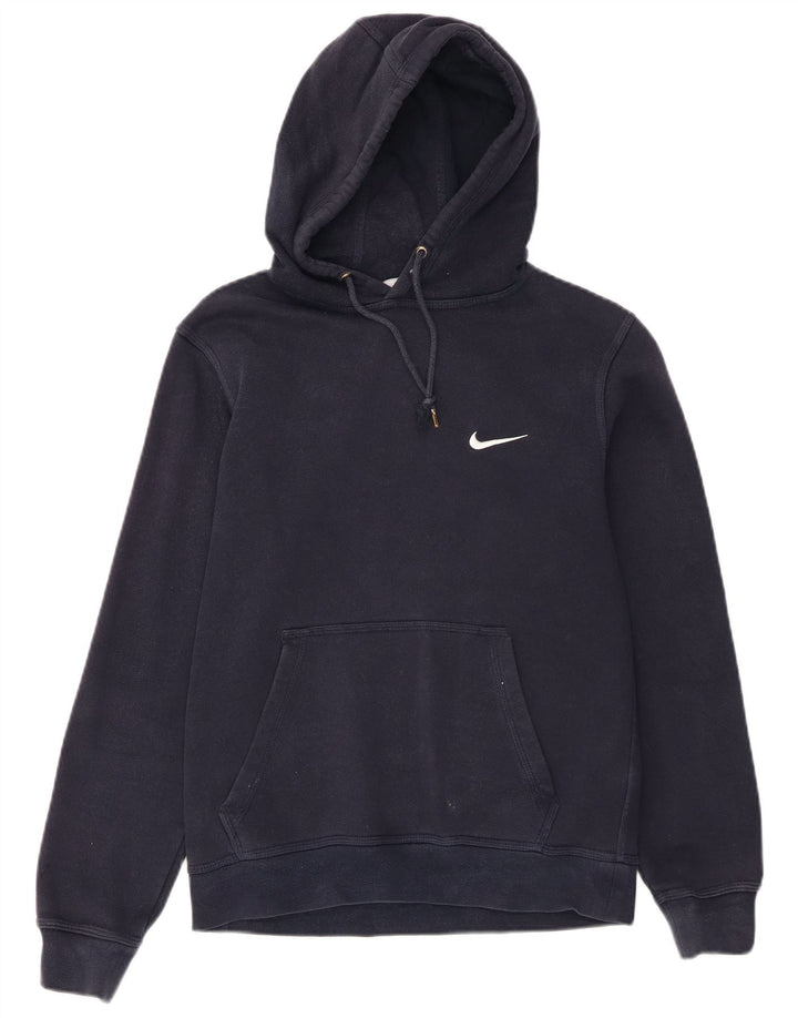 Męski sweter z kapturem NIKE, mały, granatowy, bawełniany