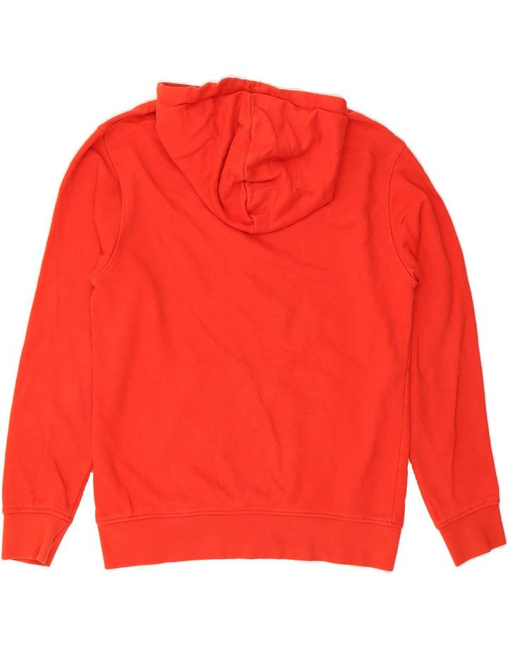 NICCE Mens Graphic Hoodie Jumper Small Red Cotton Vintage Nicce and Second-Hand Nicce from Messina Hembry 