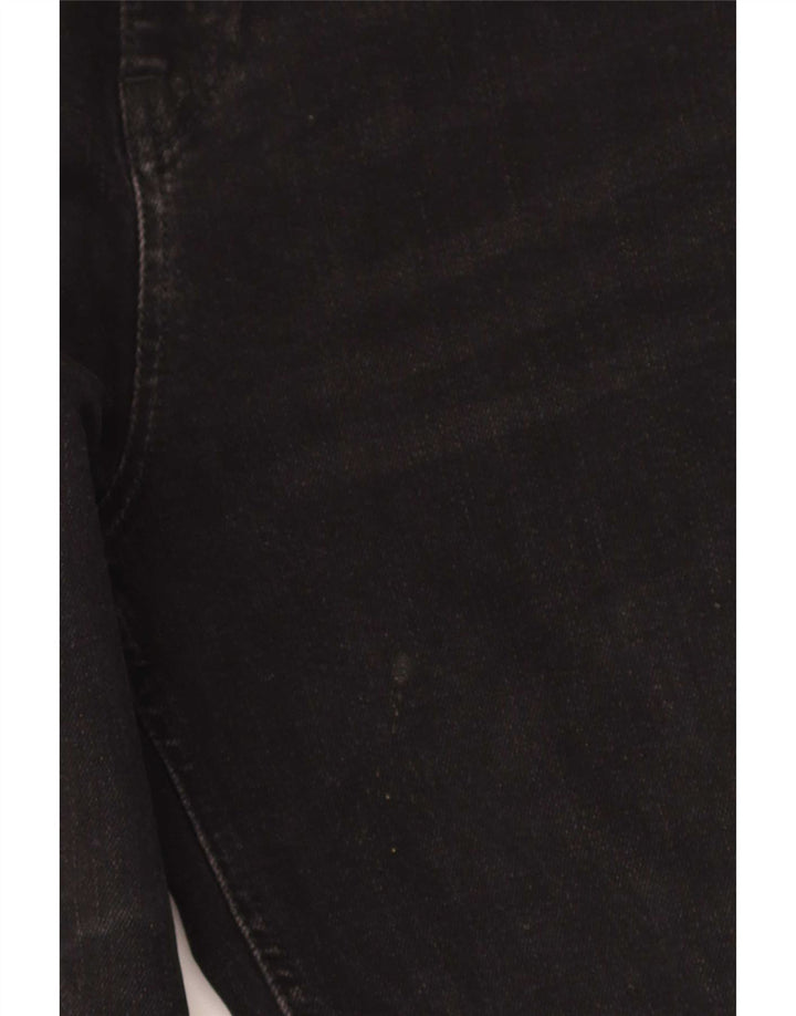 Marks & Spencer Damskie jeansy Mom Tapered UK 12 Medium W30 L27 Czarne