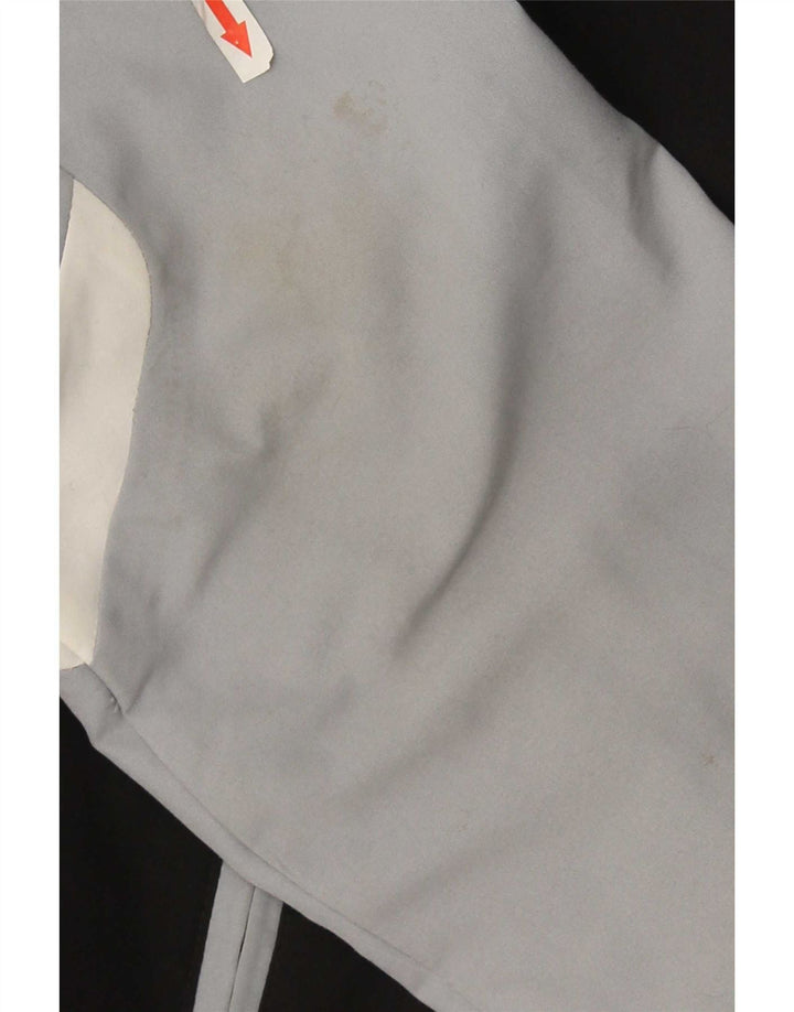 Adidas Męska bluza dresowa UK 50/52 2XL Czarny poliester z blokami kolorów