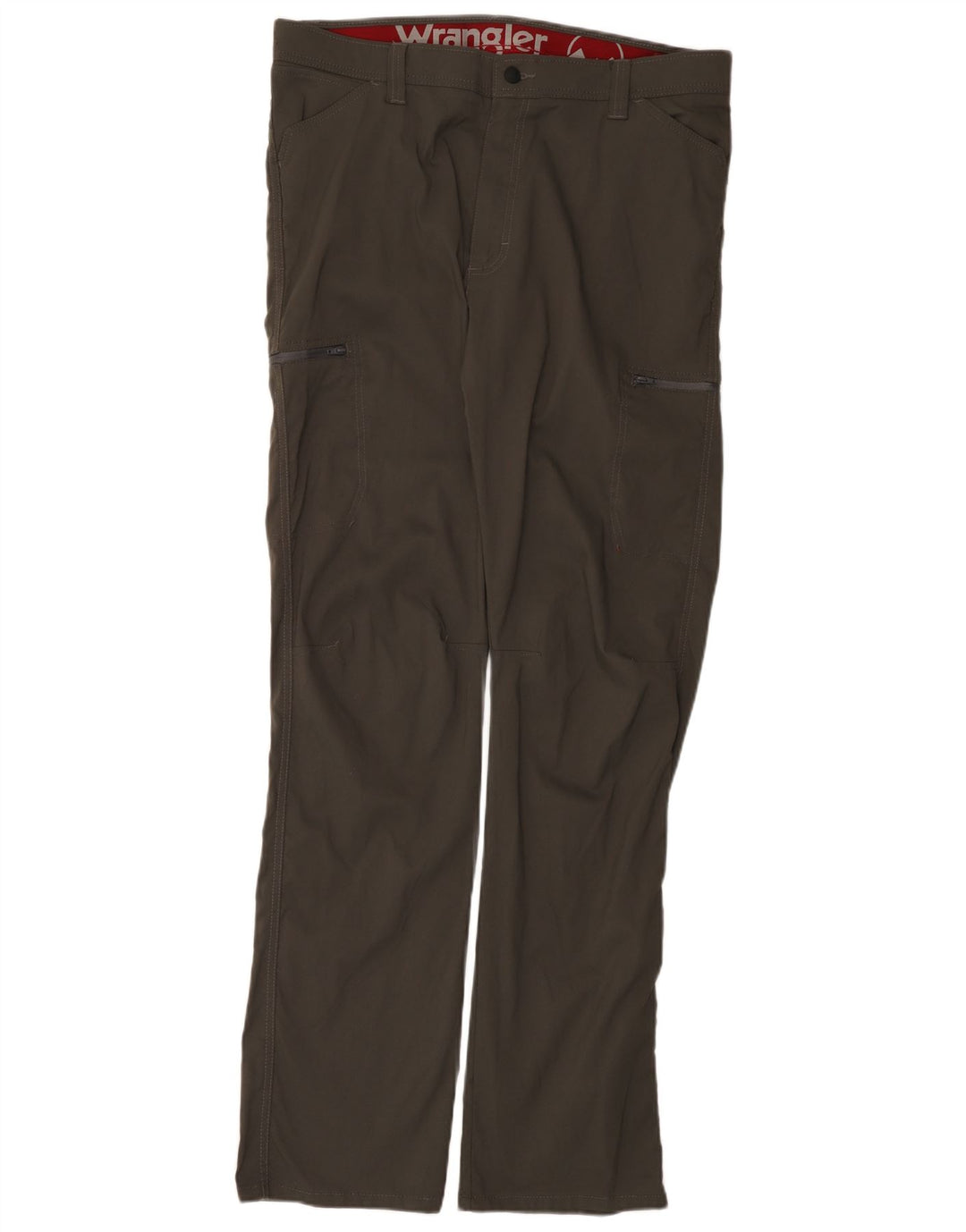 Męskie proste spodnie cargo WRANGLER W36 L34 Szary nylon