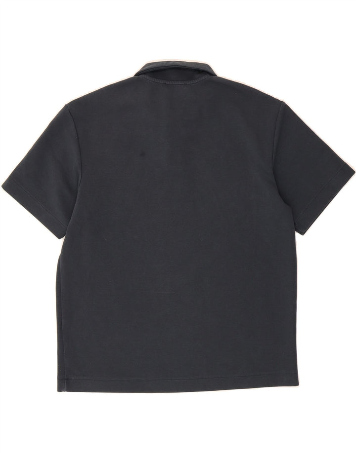 ZARA Mens Polo Shirt Medium Grey Vintage Zara and Second-Hand Zara from Messina Hembry 