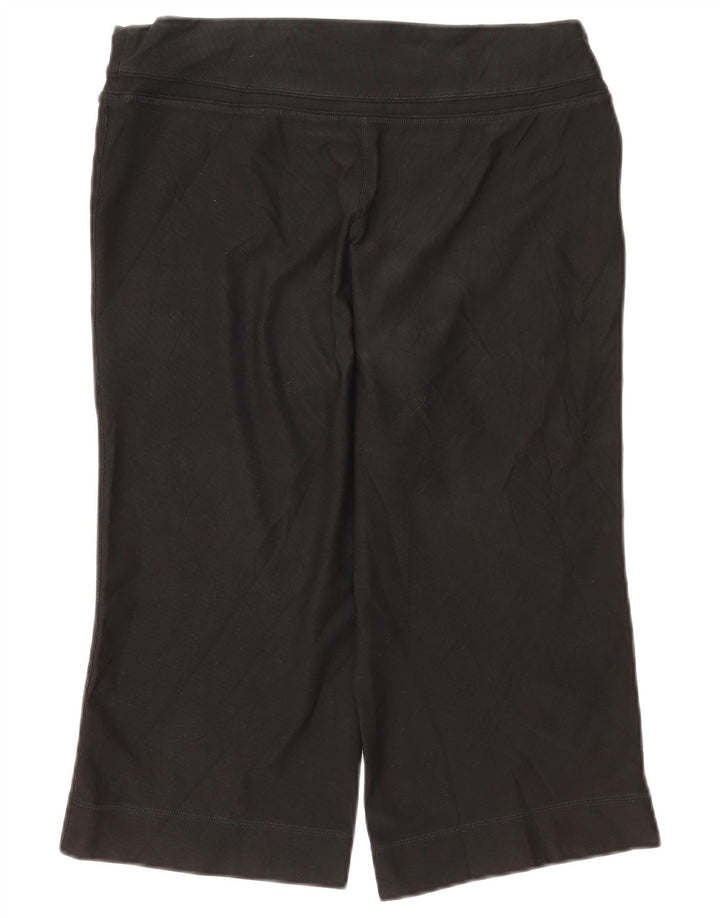 Damskie legginsy Nike Dri Fit Capri US 8/10, średni czarny poliester