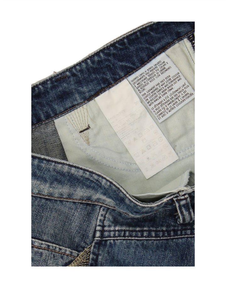 SISLEY Womens Distressed Slim Jeans W30 L34 Blue Cotton Vintage Sisley and Second-Hand Sisley from Messina Hembry 