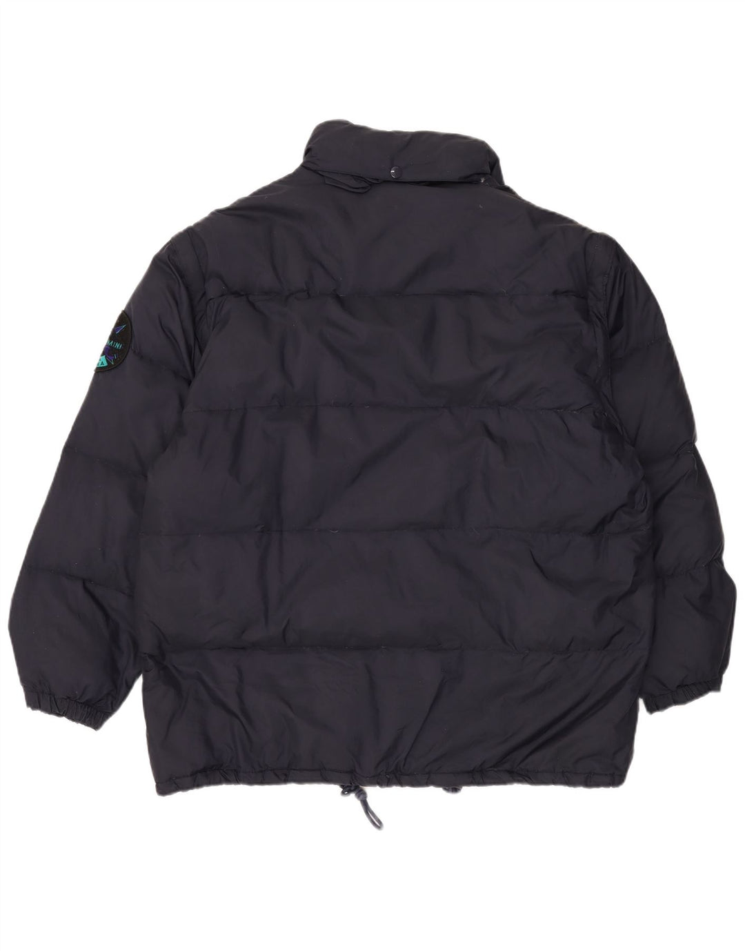 Męska kurtka narciarska VINTAGE UK 42 XL granatowa, nylonowa