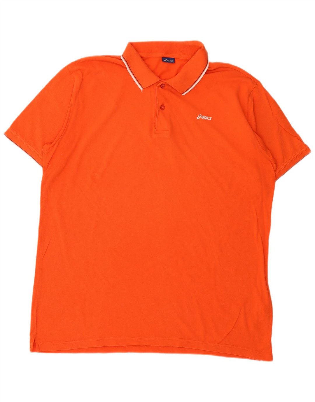 Męska koszulka polo Asics XL, pomarańczowa, bawełniana