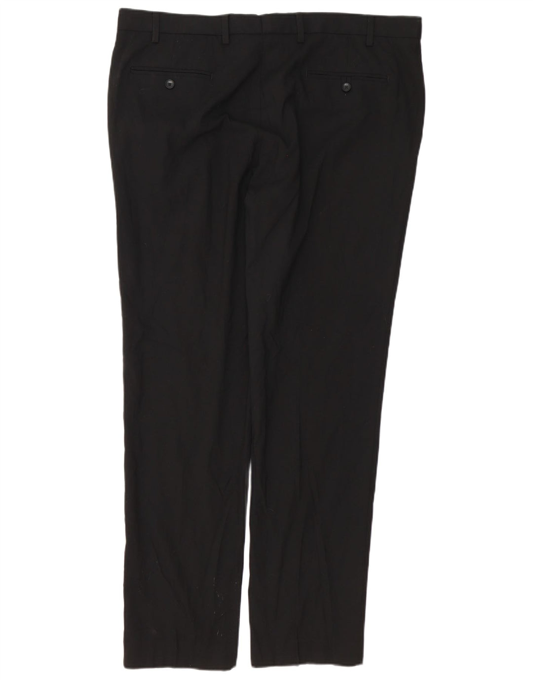 Męskie spodnie typu slim chino MARKS & SPENCER W40 L33 Czarny poliester