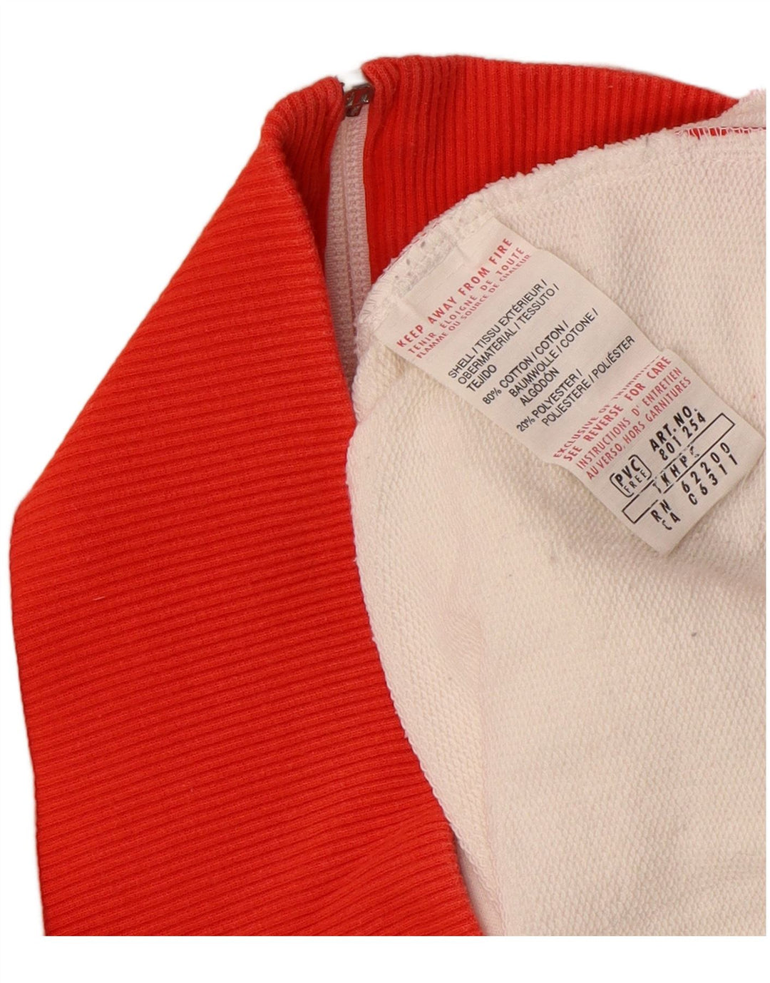 Damska kurtka dresowa PUMA z grafiką UK 16, duża, biała, z blokami kolorów