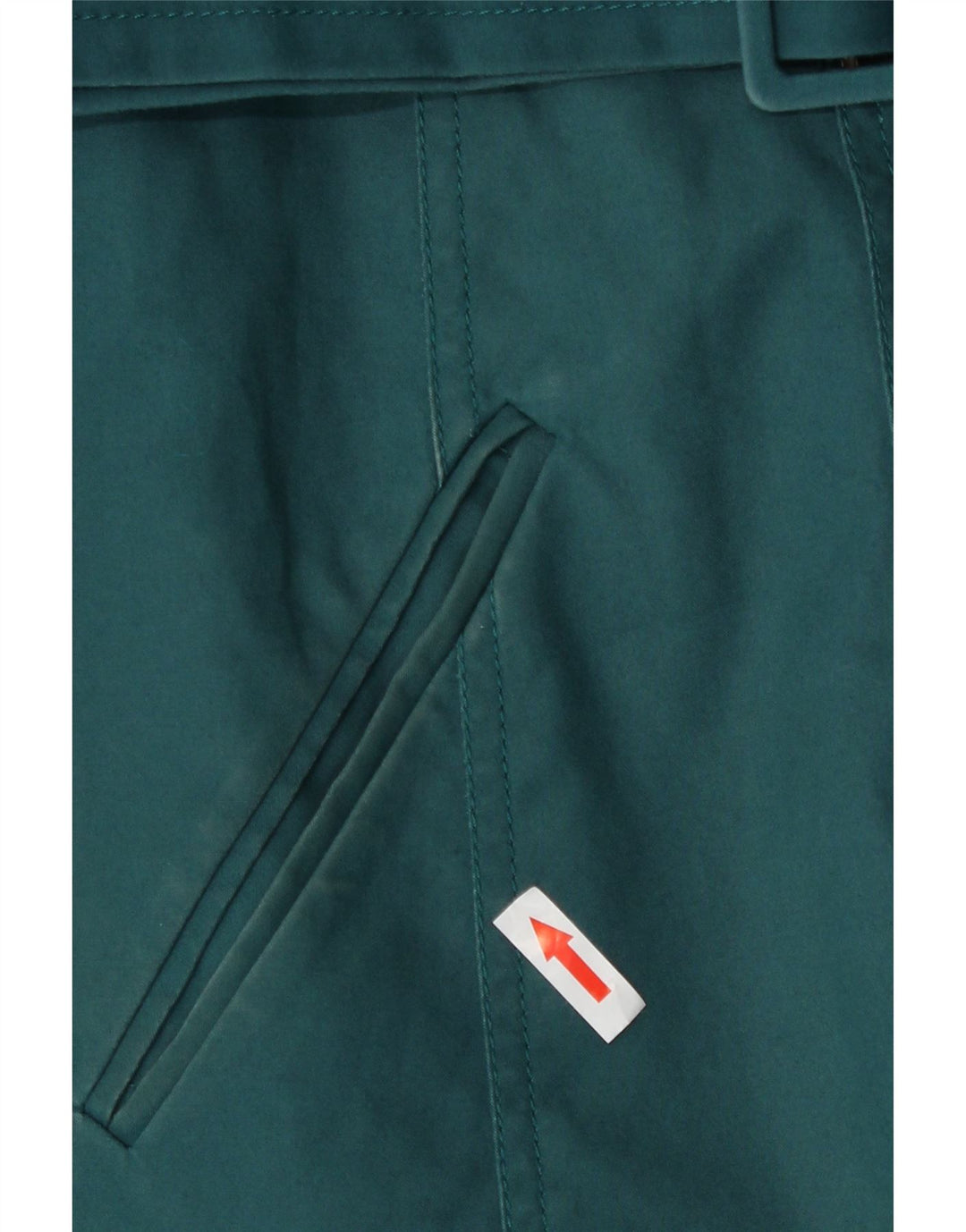 Damski trencz Monsoon UK 20 2XL Zielona bawełna