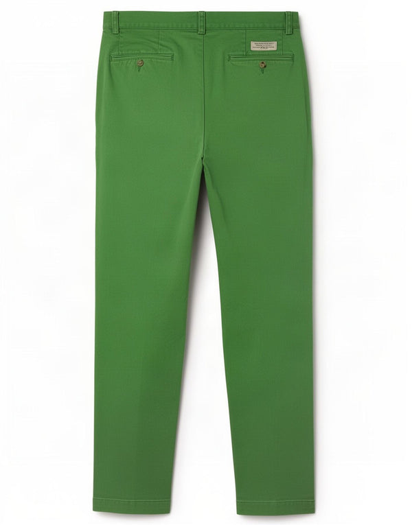 Męskie spodnie typu slim chino Polo Ralph Lauren W32 L32 Zielona bawełna