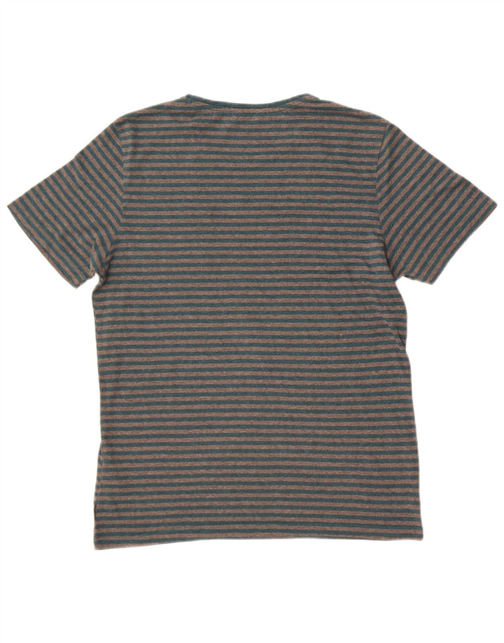 T-shirt męski Jack & Jones, bawełniany, w średnie szare paski