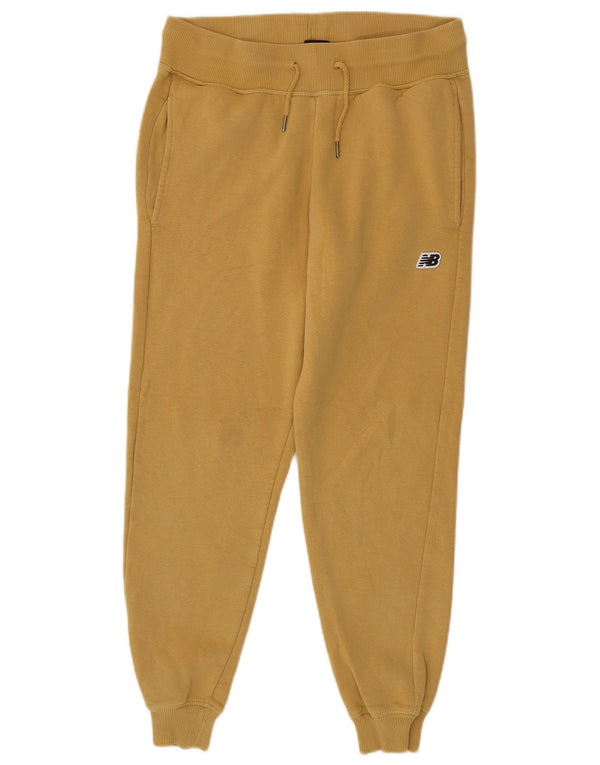 Damskie spodnie dresowe New Balance Joggers UK 14 Średni żółty