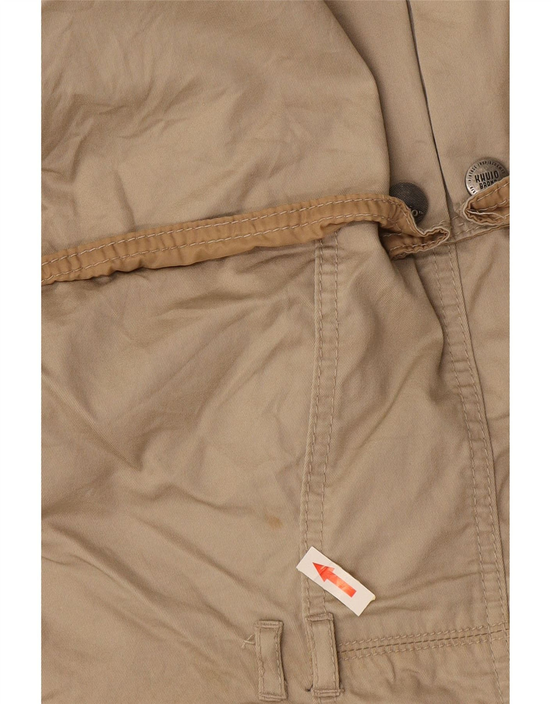 Trencz damski KHUJO UK 10 Small Beżowy Bawełniany