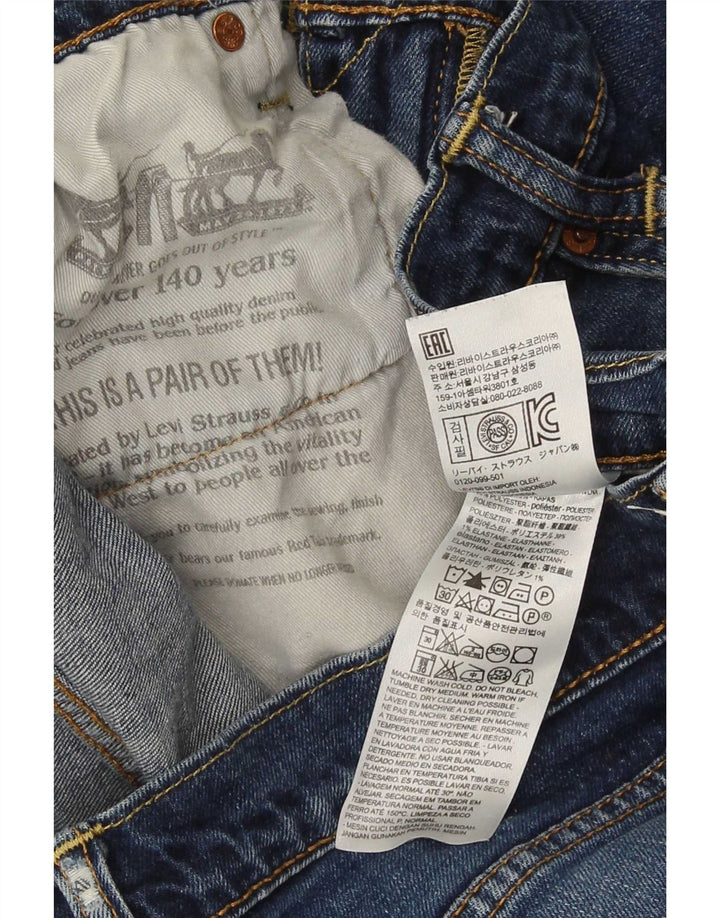 Damskie jeansy Levi's w trudnej sytuacji W33 L32, niebieska bawełna