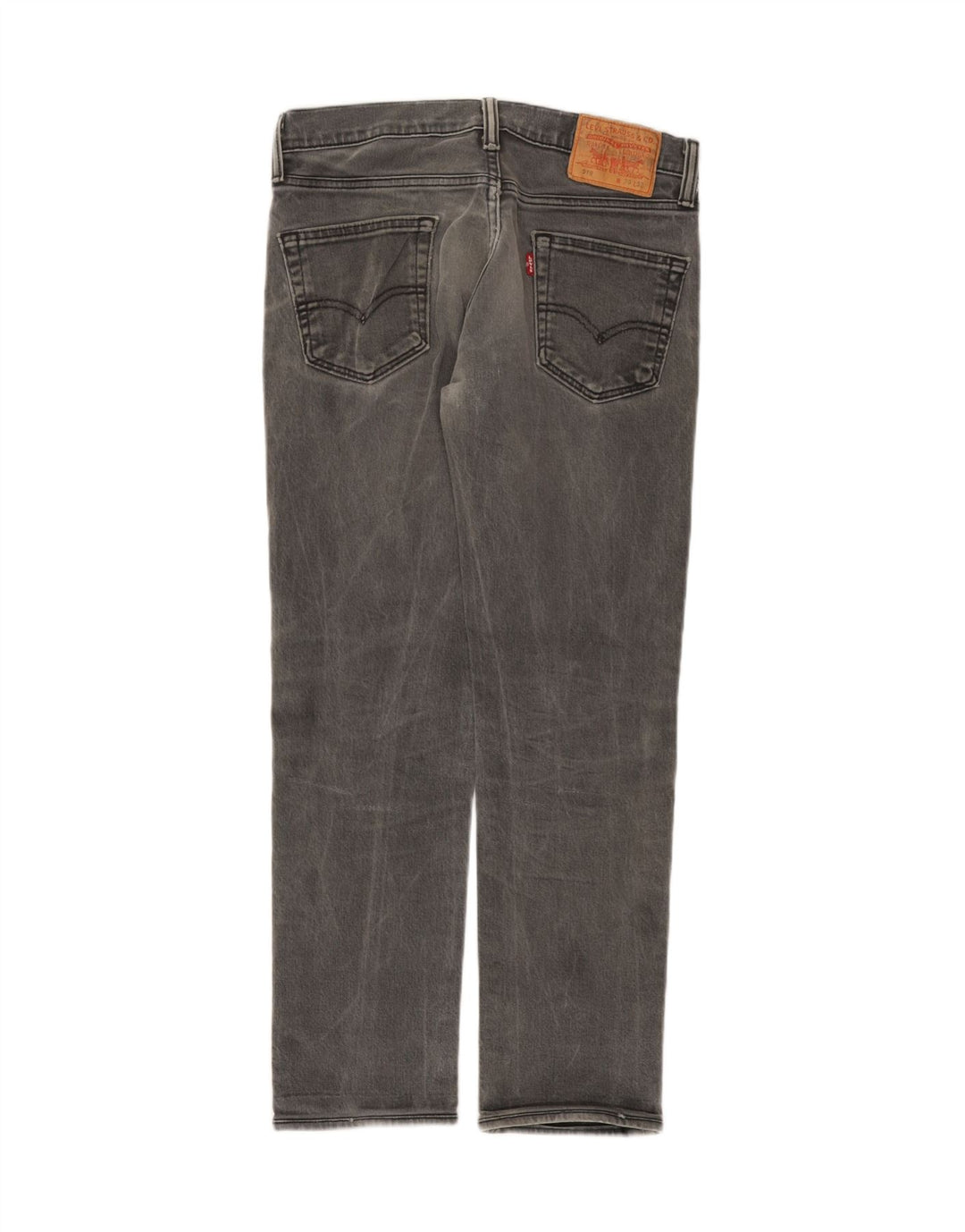 Męskie jeansy Levi's 519 Skinny W30 L27 Szara bawełna