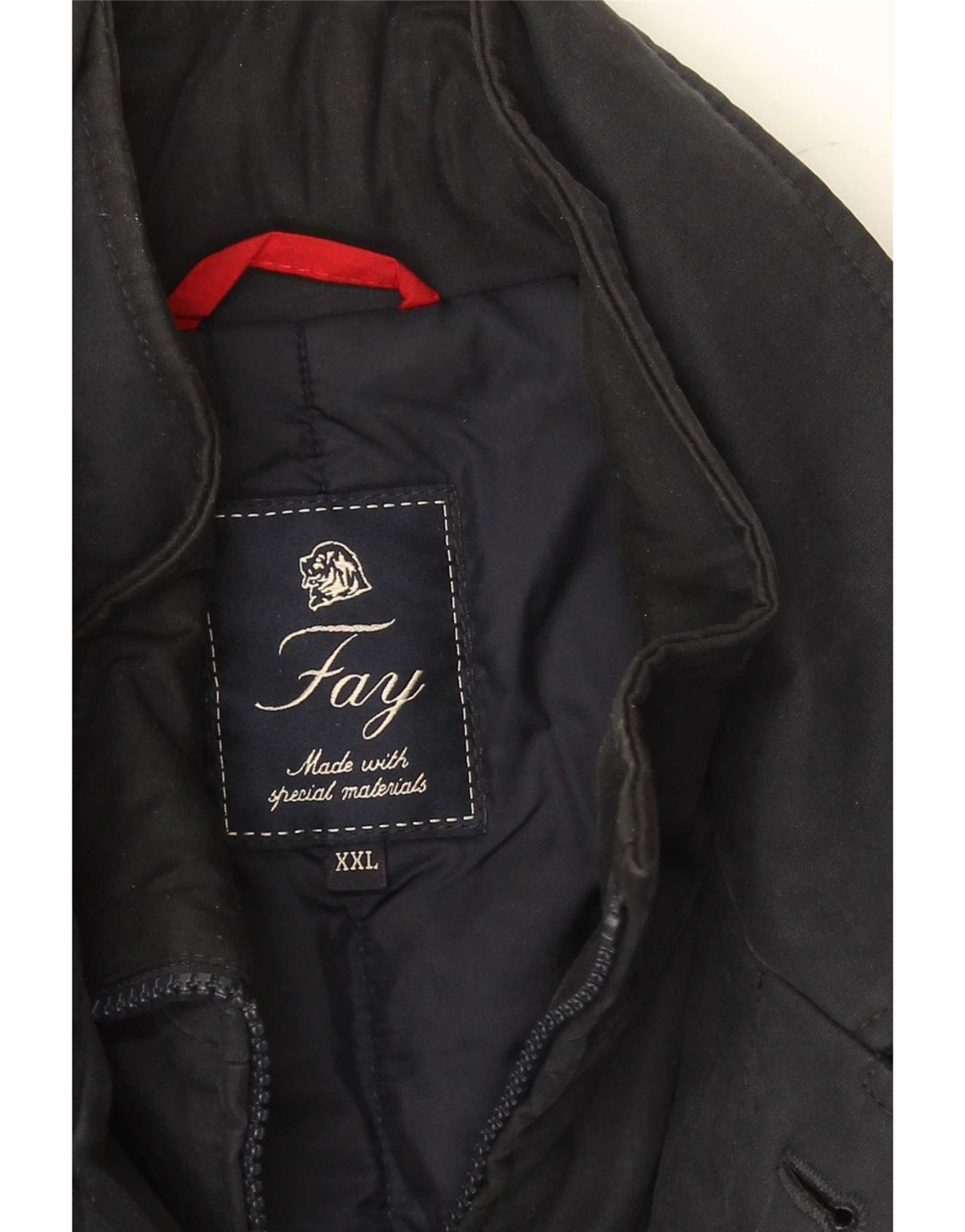 Płaszcz męski Fay UK 44 2XL granatowy