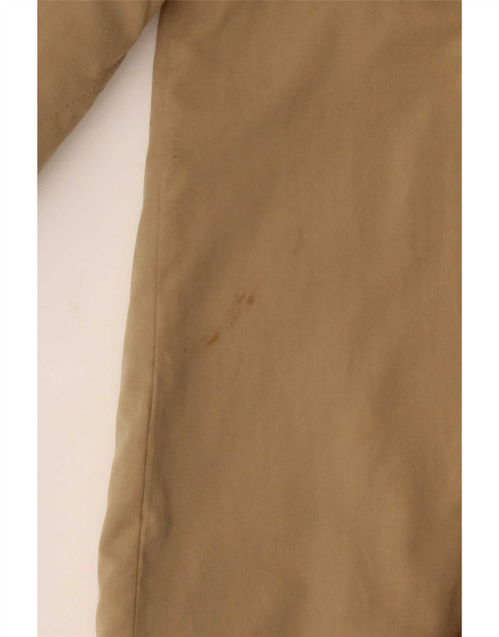 Damska kurtka oversize w stylu vintage, uk 18 XL, beżowy poliester