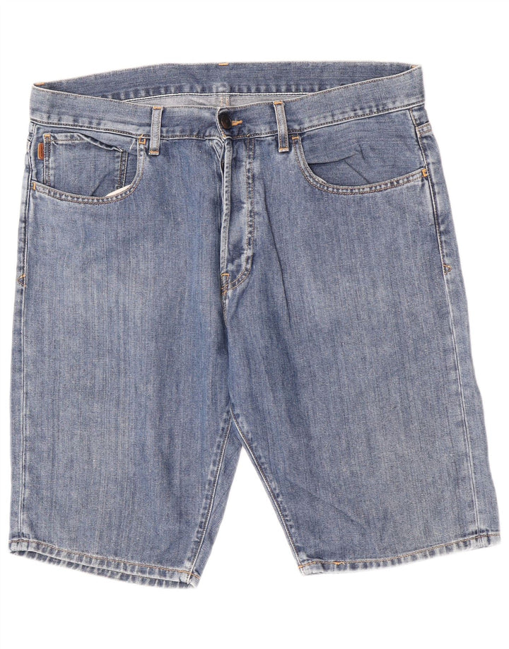 Męskie spodenki jeansowe Lacoste, rozmiar 44, duże, W34, niebieska bawełna
