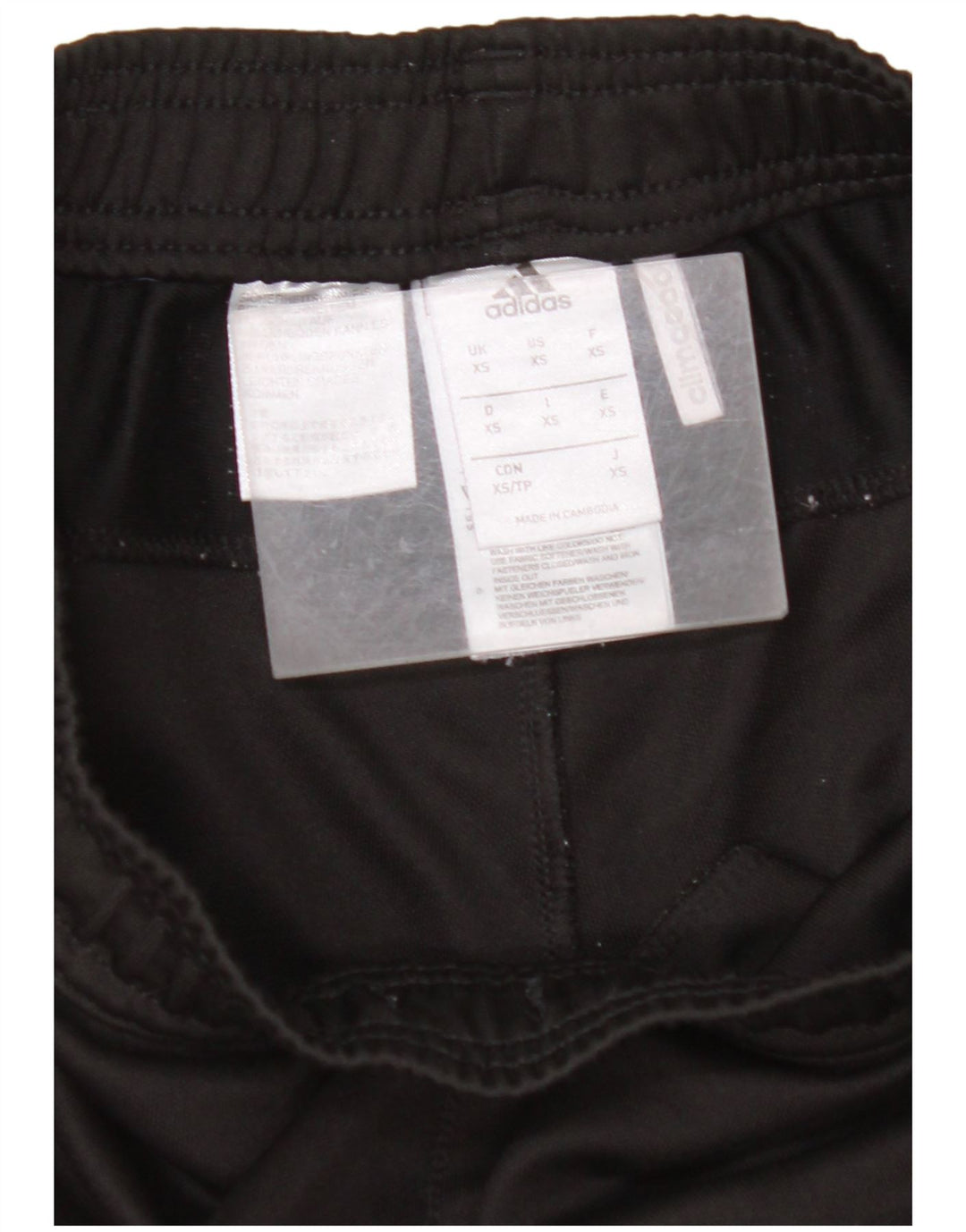 Męskie spodnie dresowe ADIDAS Climacool XS, czarny poliester