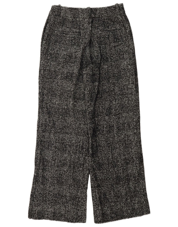 Marks & Spencer Damskie spodnie codzienne z wysokim stanem UK 6 XS W26 L30 Czarne